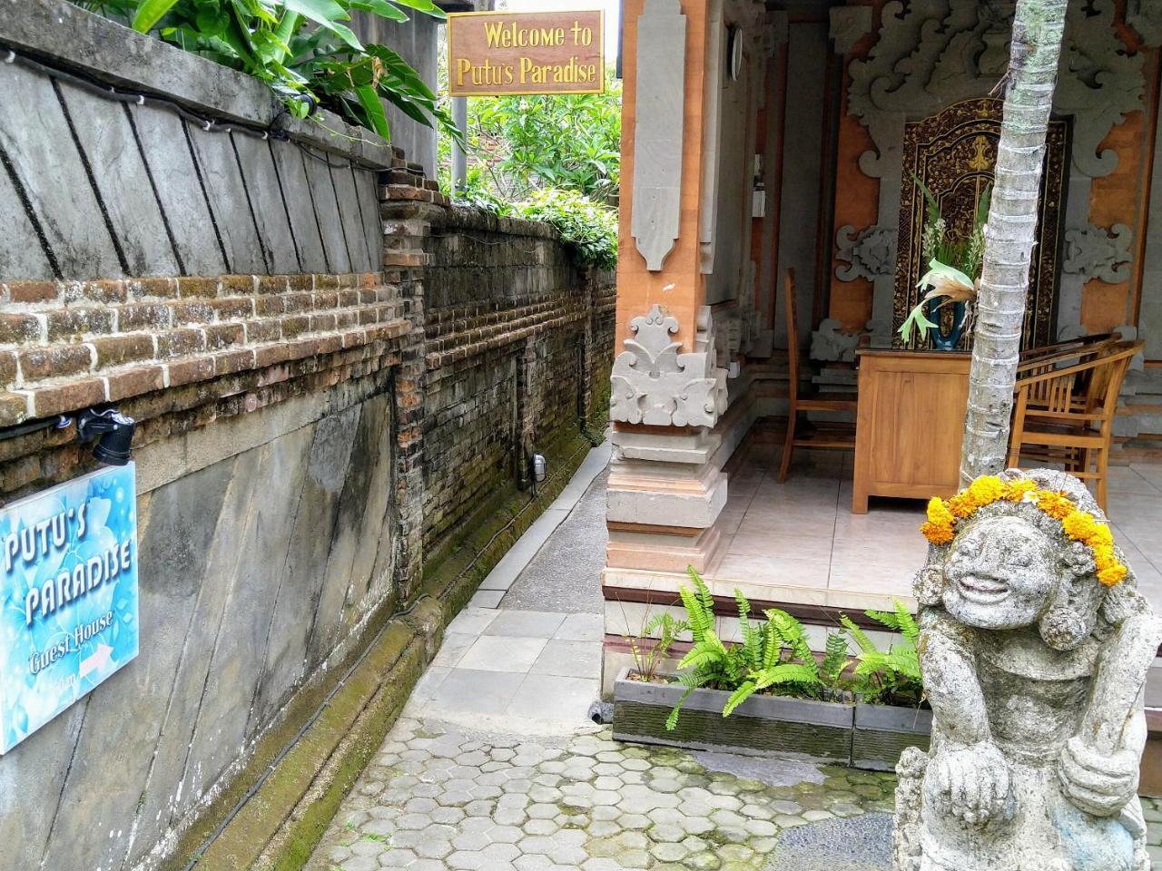 Putu'S Paradise Guesthouse Ubud Exterior foto